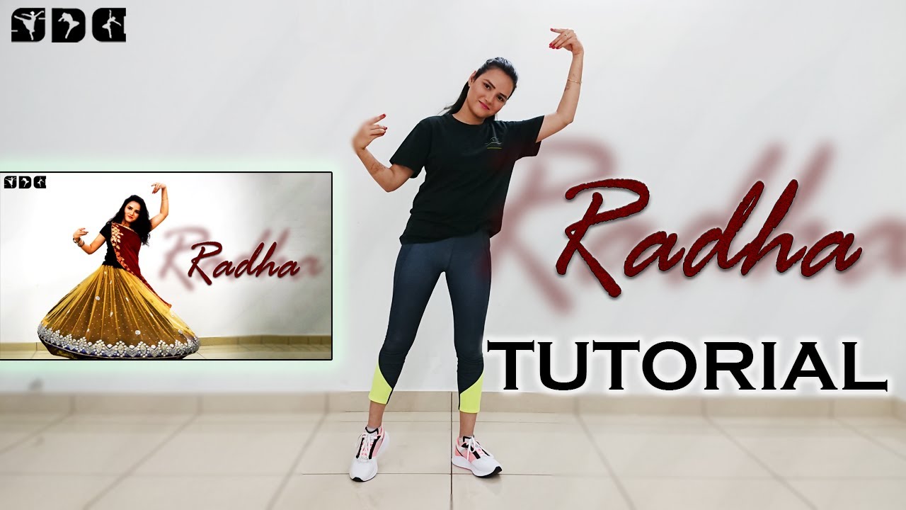 Step by step Dance TUTORIAL for RADHA song | Shipra's Dance Class
