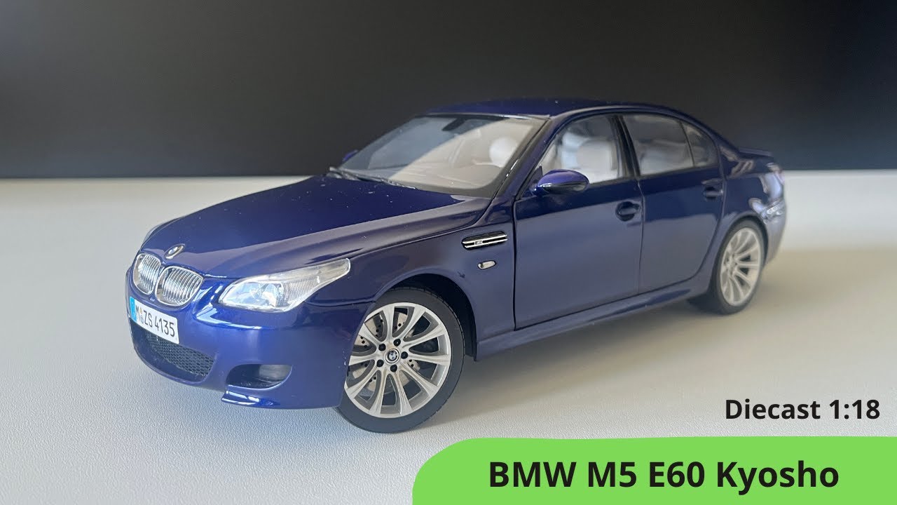 INSANE Detail! BMW M5 V10 E60 | Kyosho 1:18 Diecast Review