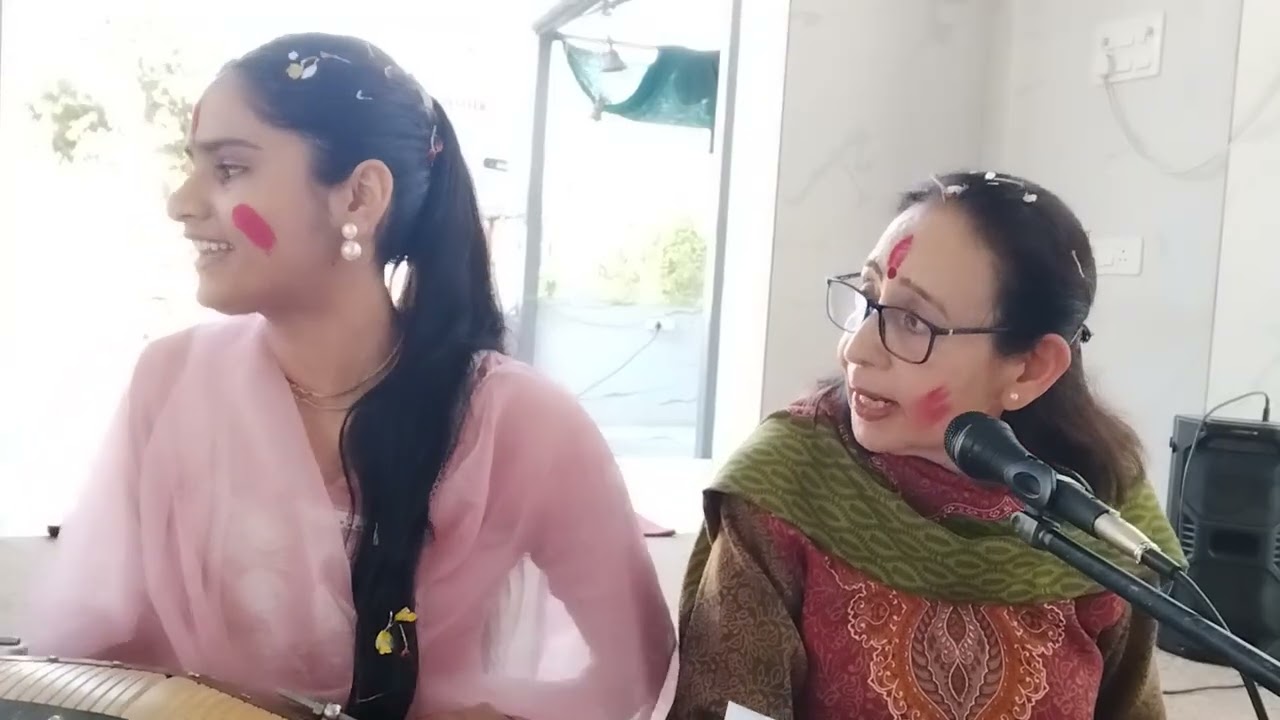🌺होली Special 🌿🌺रंगे अब दोनों एक रंग में, नजारा हम भी देखेंगे 🌿#holi #harikirtan #kirtankebhajan 🌿🌺
