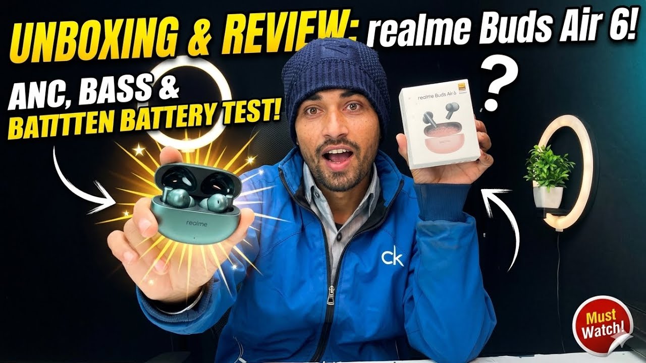 Realme Buds Air 6 / realme air 6 unboxing and reviews realme buds bass best earbuds under 3000 buds