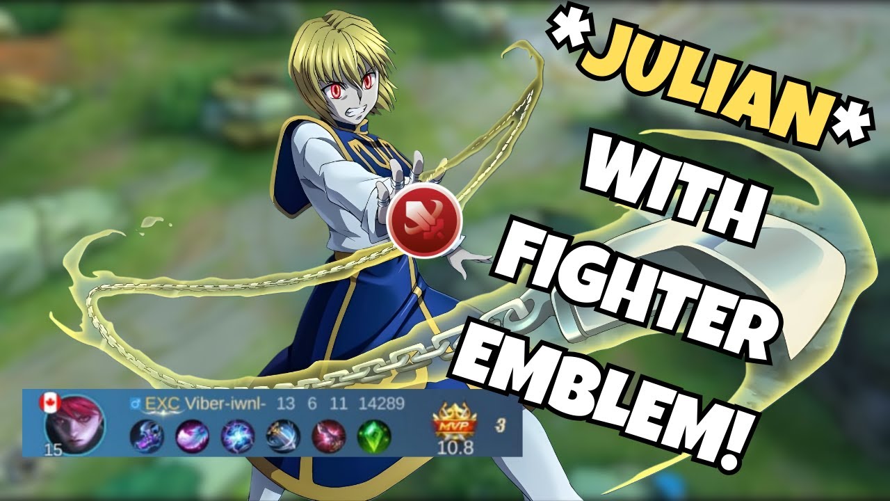 STOP USING MAGE EMBLEM! 🛑 Fighter Julian is a DEMON!