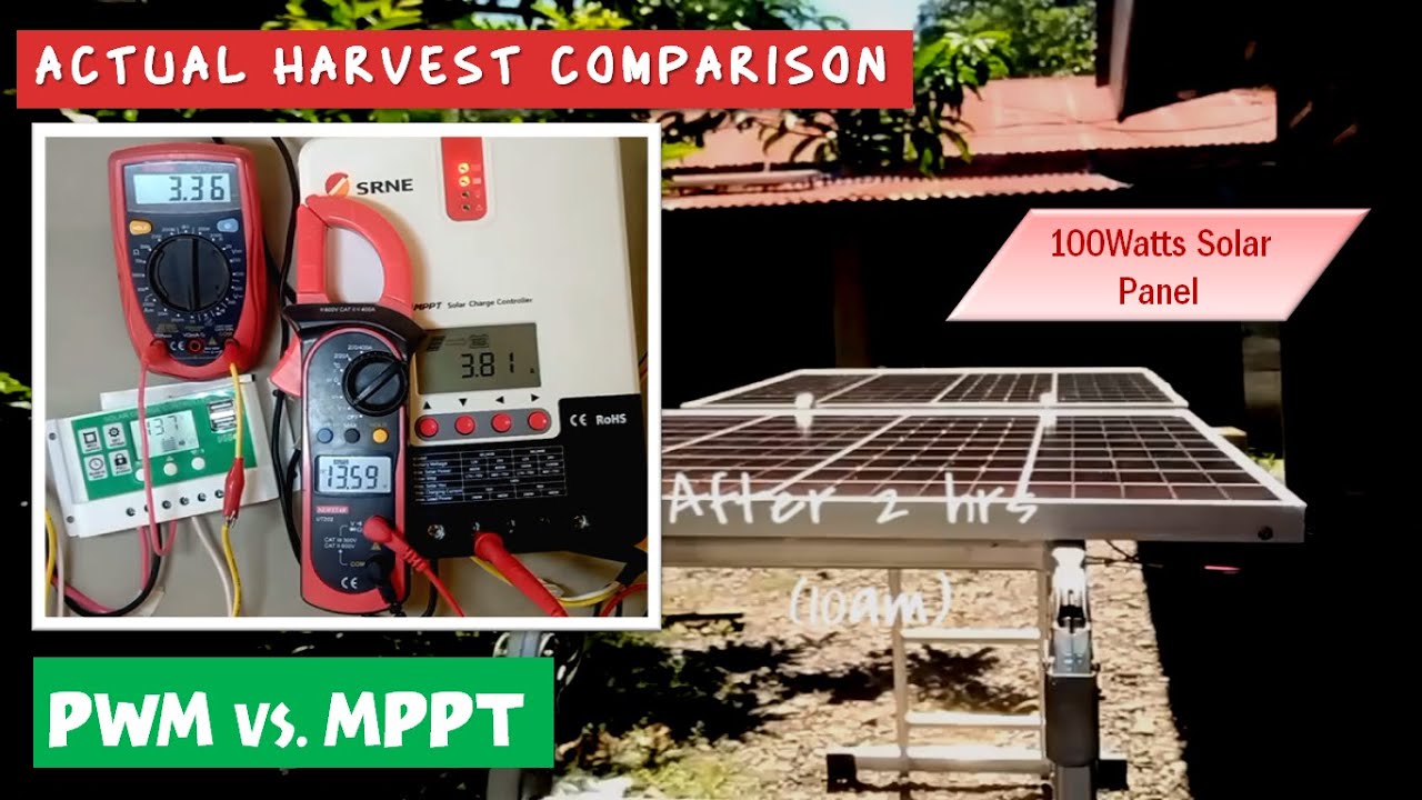 PWM vs. MPPT Harvest comparison | Alin ang mas malakas?
