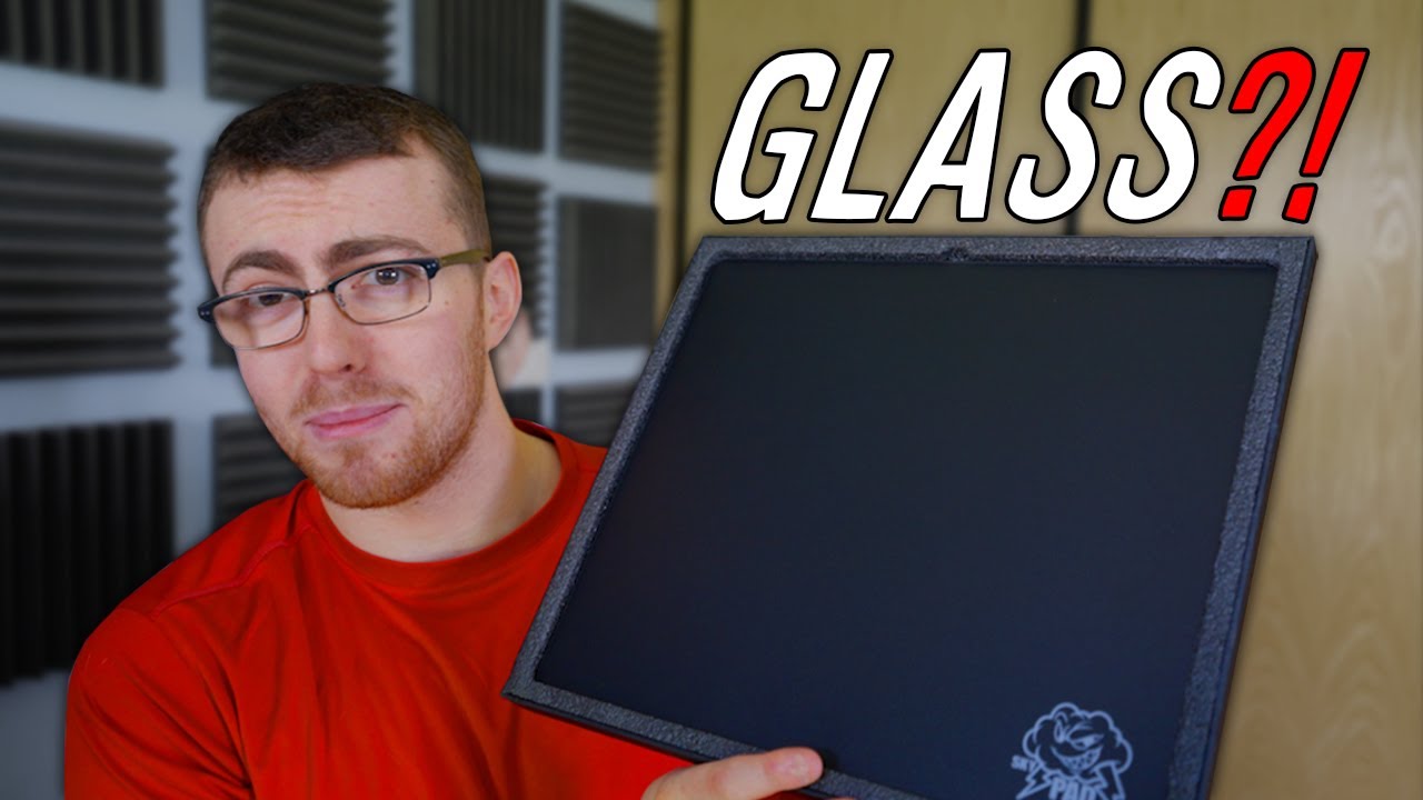 I bought a GLASS mousepad (Skypad 3.0)