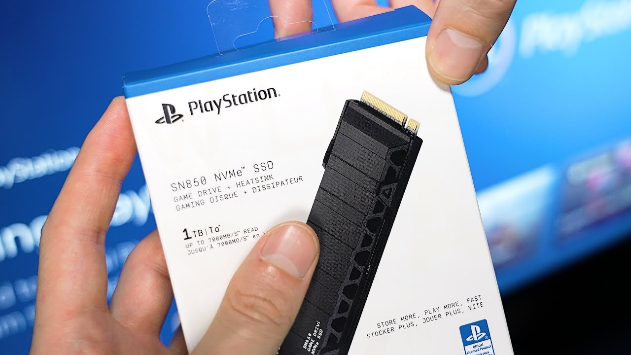 Я получил официальное обновление SSD для PS5
