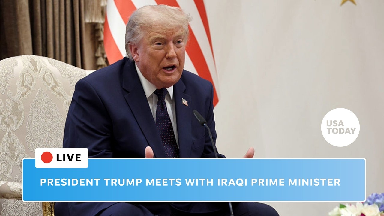 Watch live: President Donald Trump meets with Iraqi Prime Minister Ali al-Zaidi
