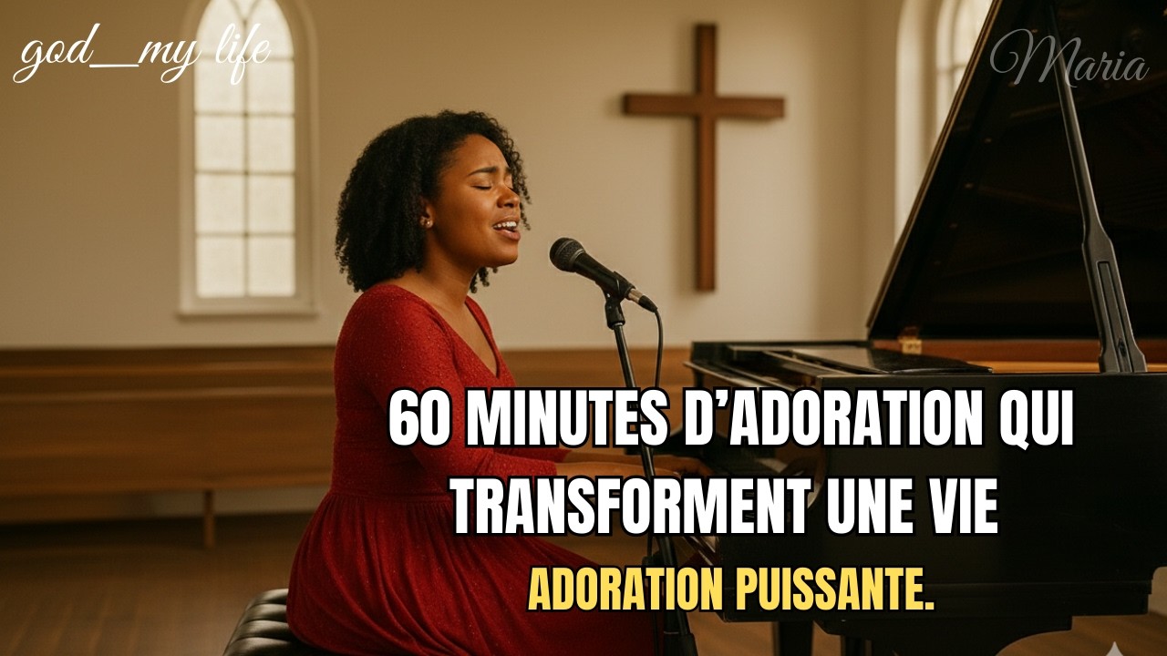 60 Minutes d’Adoration et Louange – Compilation de Chants chrétiens