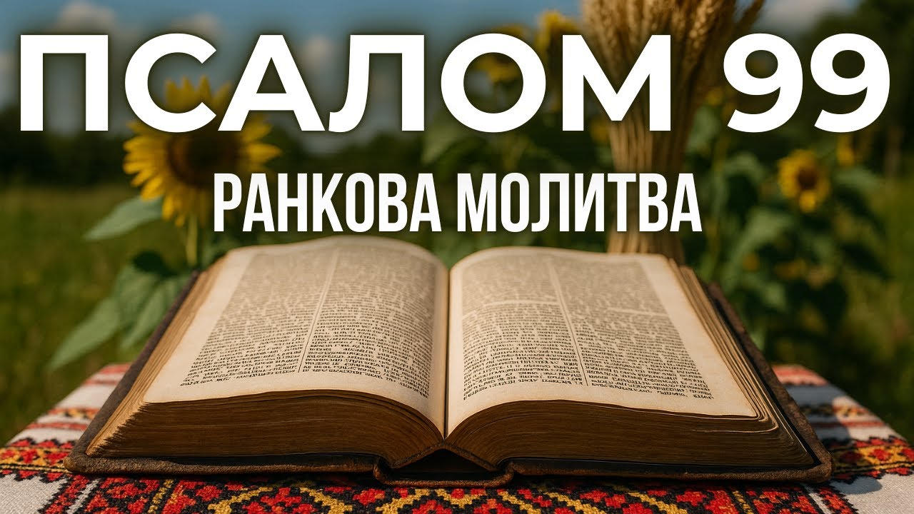27 лютого  ПСАЛОМ 99 (98) | ТЕРМІНОВО переглянути! Молитва, яка діє ЩЕ під час прослуховування