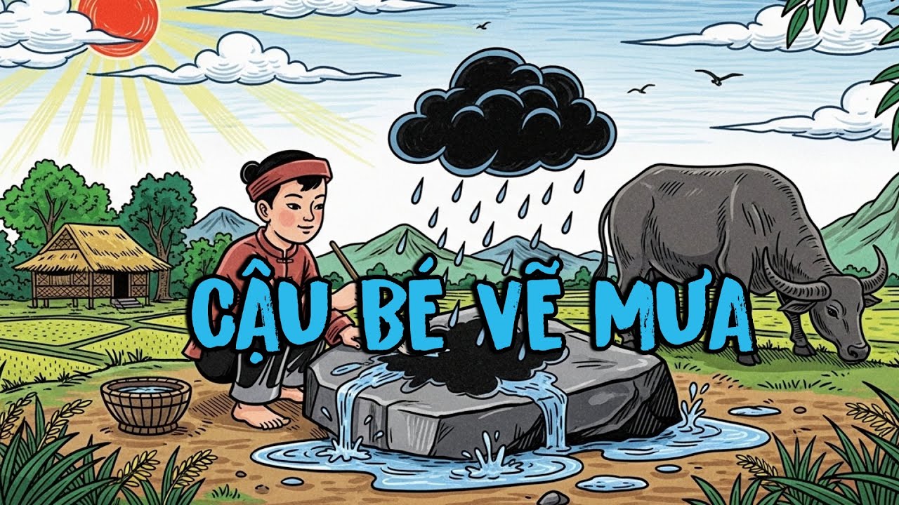 CẬU BÉ VẼ MƯA ✍️🌧️| Phép Màu Cứu Cả Làng Gặp Đại Nạn | Truyện Cổ Tích Mới Cực Hay