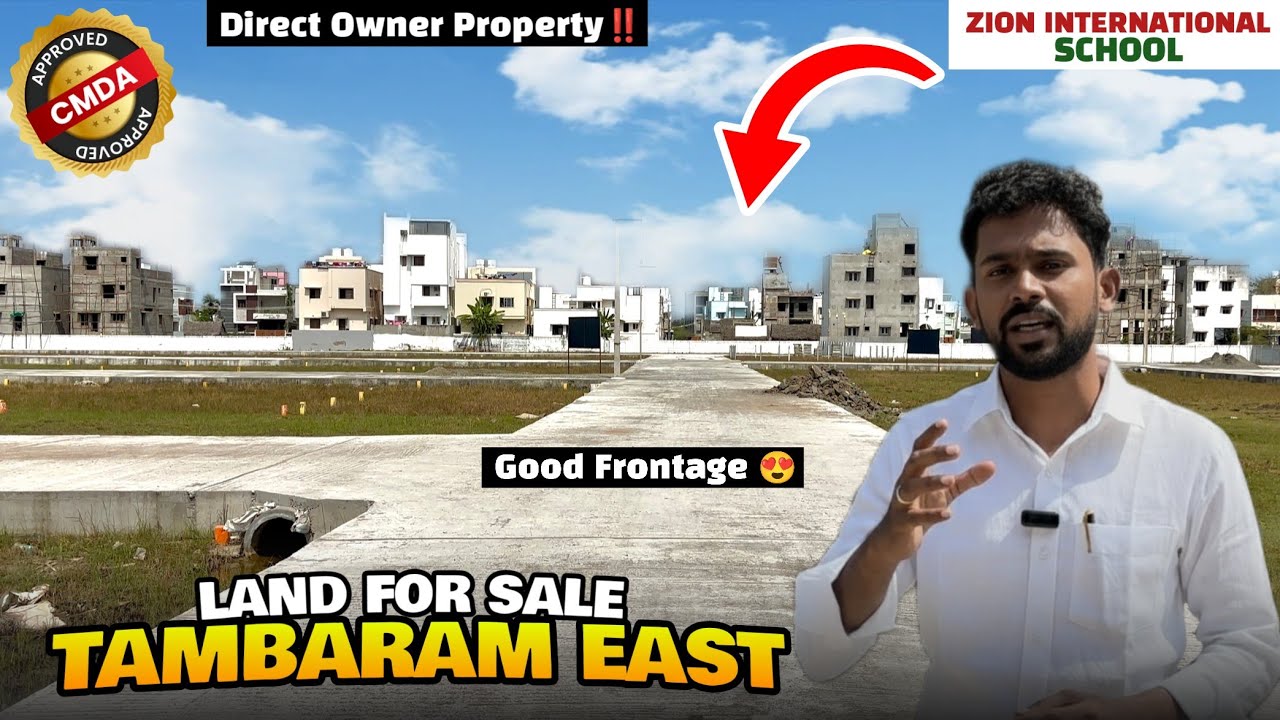 😱🚨Owner Property 🏡Land For Sale😍 East Tambaram Mappedu