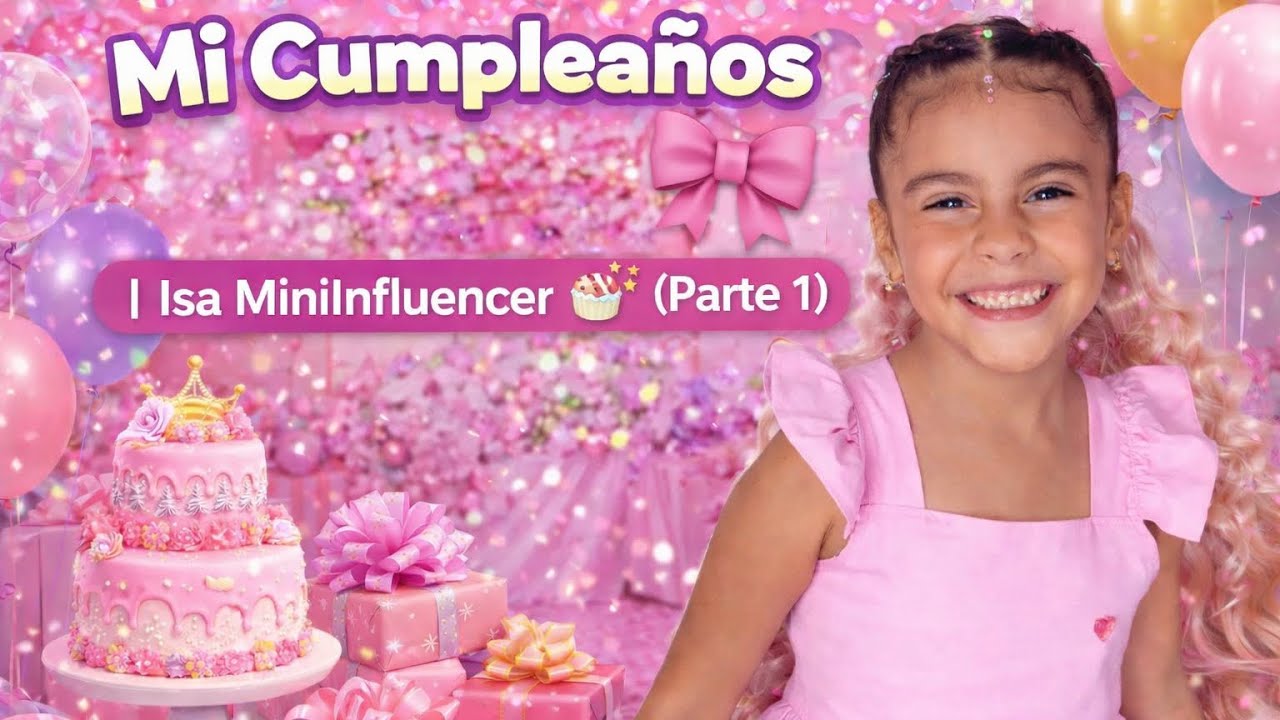 Mi Cumpleaños 🎀 | Isa MiniInfluencer 🎂✨ (Parte 1)