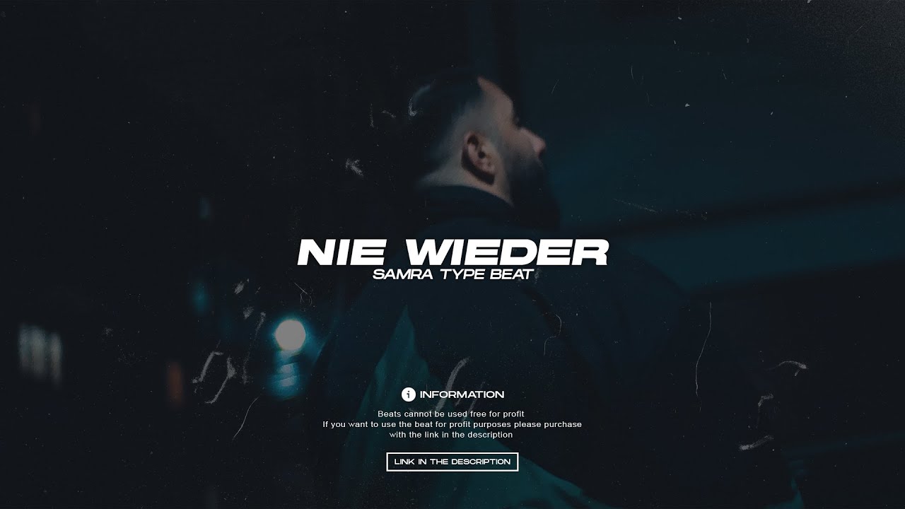 SAMRA Type Beat - NIE WIEDER (Prod. Summa x Yeyzo)