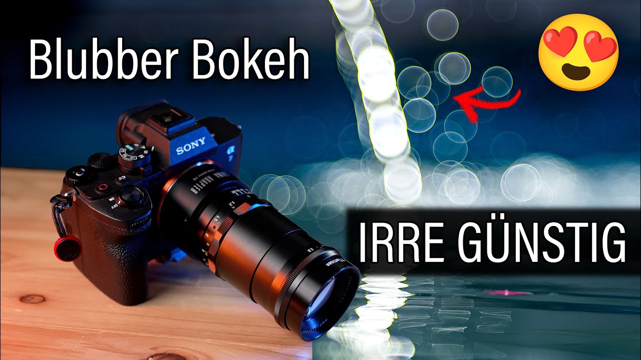 Bestes Objektiv Bokeh für Sony, Canon, Nikon etc. | TTArtisan 100 F2.8 Bubble