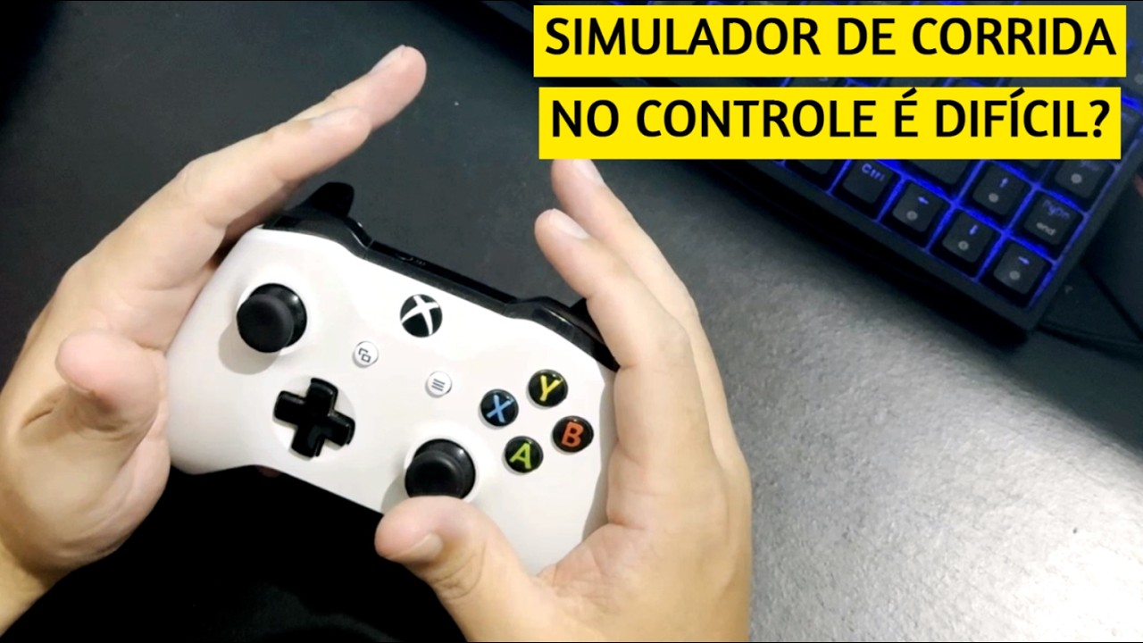 Como jogar simulador de corrida de controle