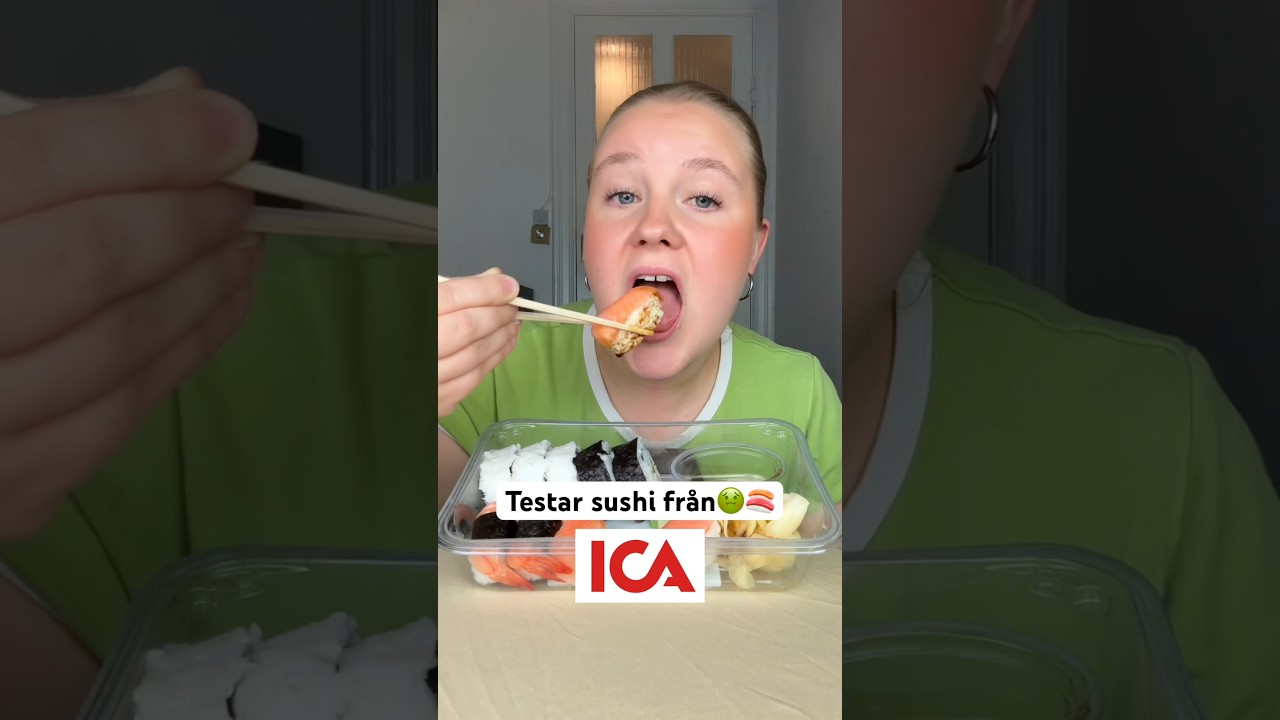 Testar ICAs Sushi 🤢🍣