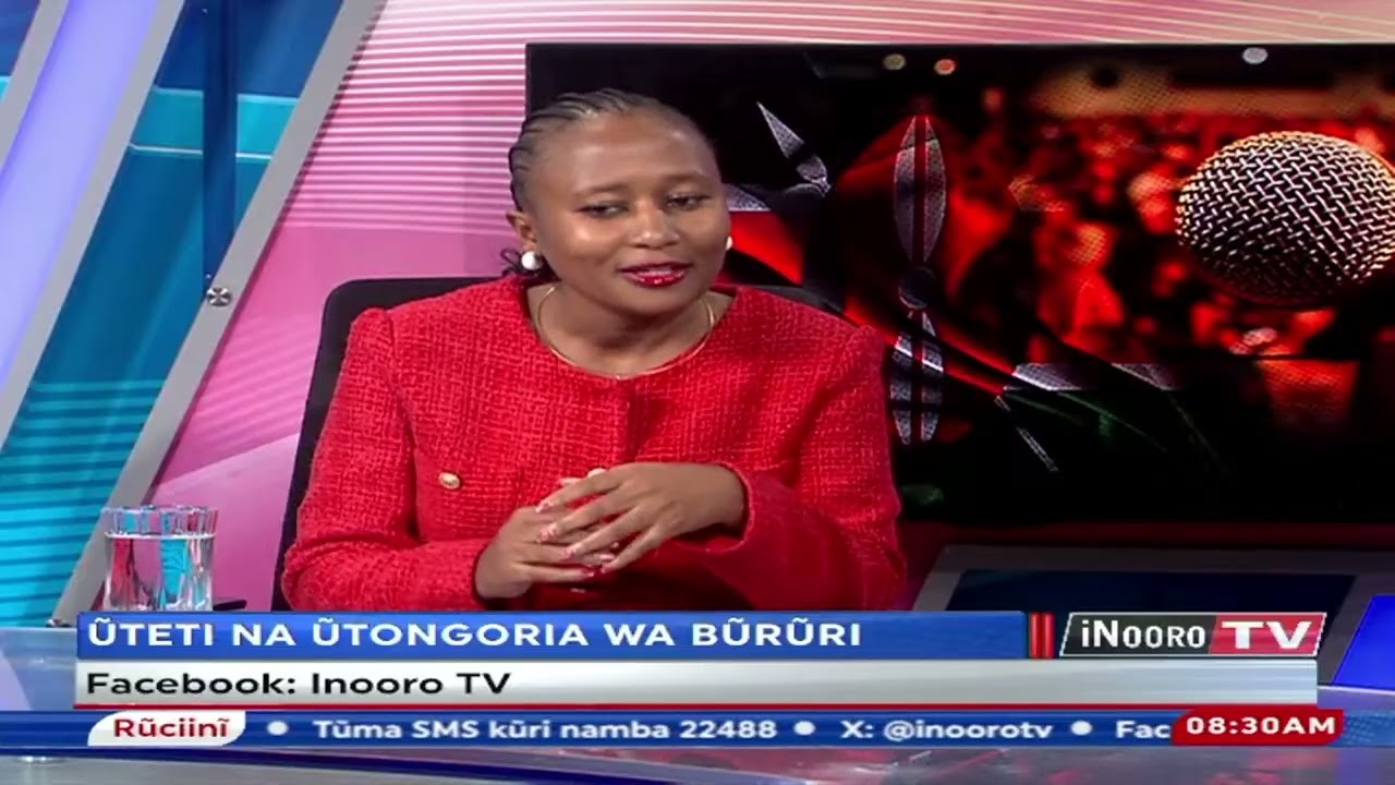 Ũteti na ũtongoria wa bũrũri na Njeri Maina Mũmbunge Kirinyaga #iNooroRũciinĩ