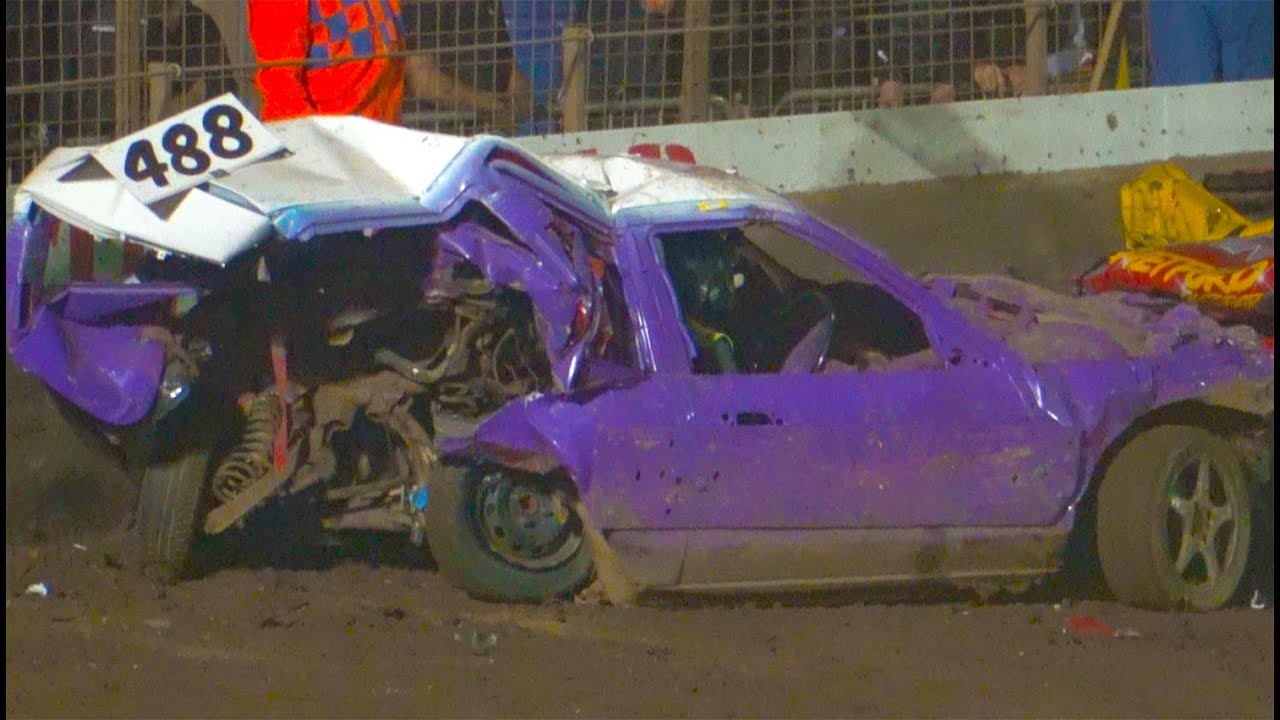 Banger Racing - 2L World Final at King's Lynn 2021 (4k Highlights)