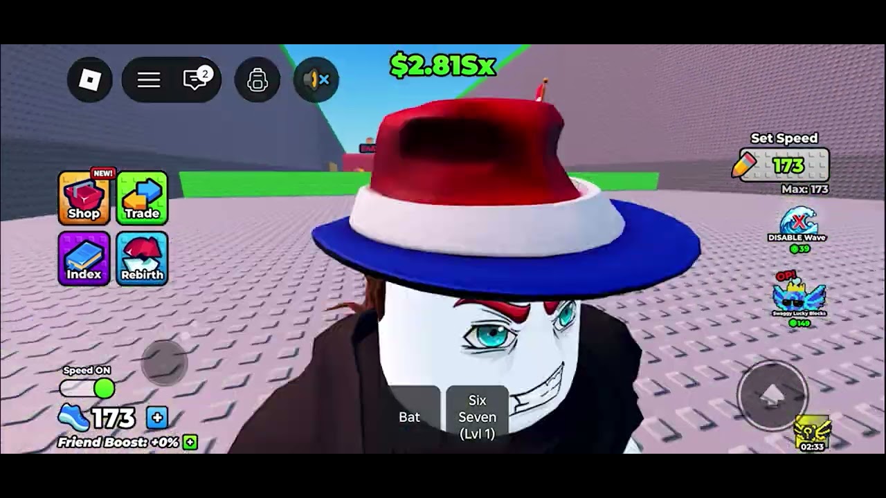 Roblox game Pick up a common lucky block