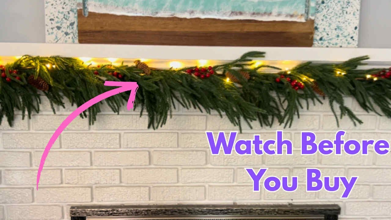 Pre-Lit Norfolk Pine Garland Review – The Battery Garland That Makes Holiday Decorating Effortless