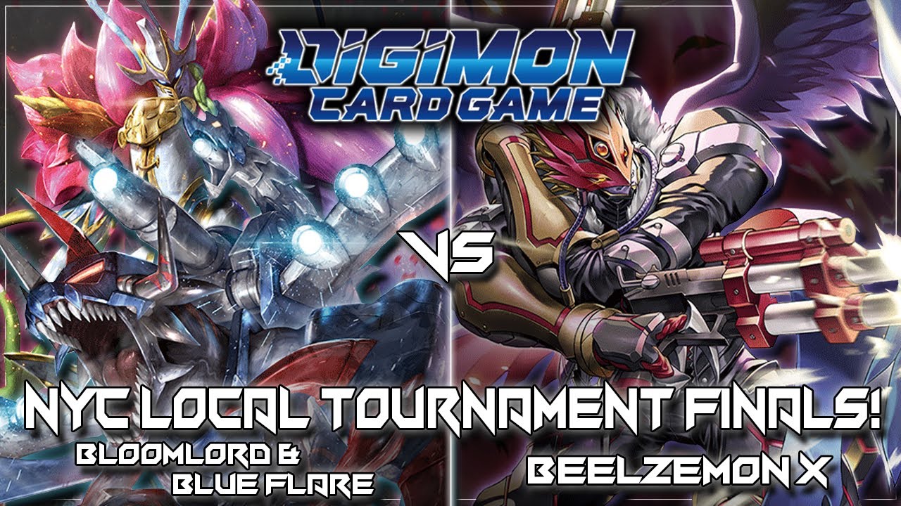 [12/12/23] NYC Digimon Card Game Weekly Final Rounds: [Bloomlord/Blue Flare] VS [Beelzemon X]