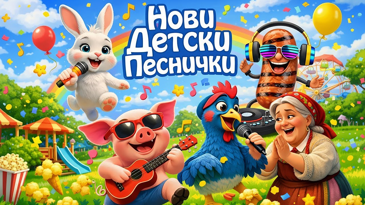 Компилация Нови Детски Песнички | 30 Минути Забавление без Прекъсване 🎶