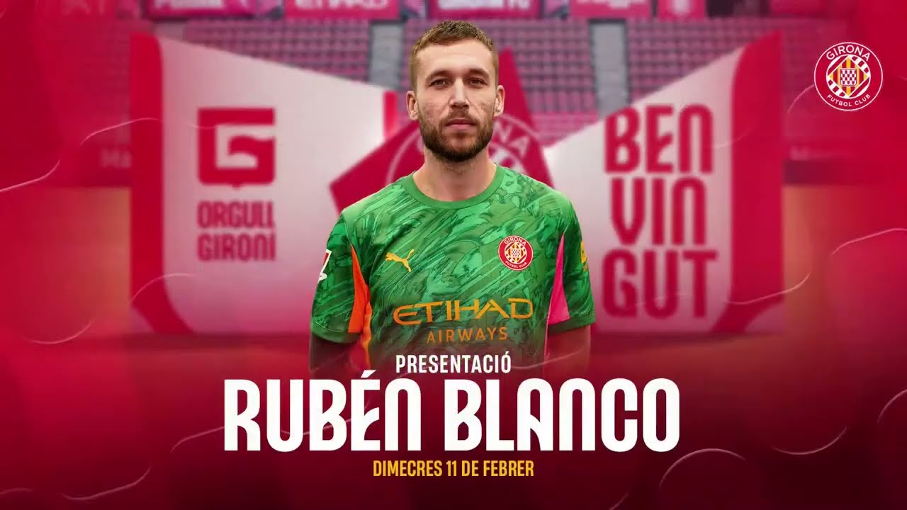 Roda de Premsa de presentació de RUBÉN BLANCO