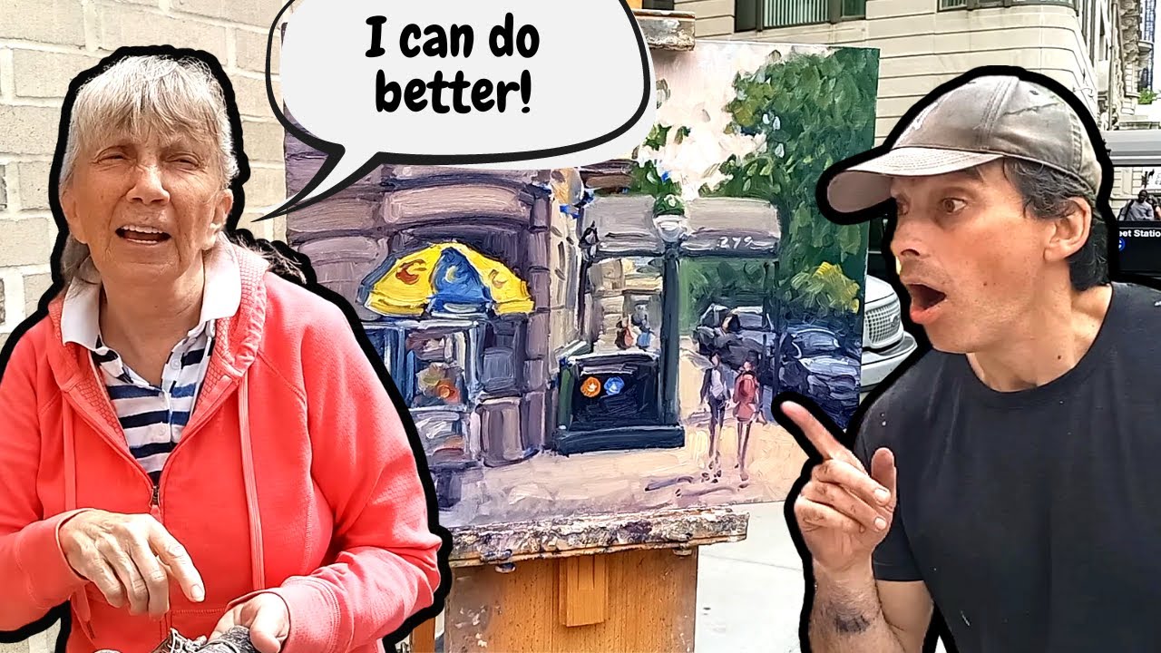 New York City Plein Air Painter Gets Commissioned