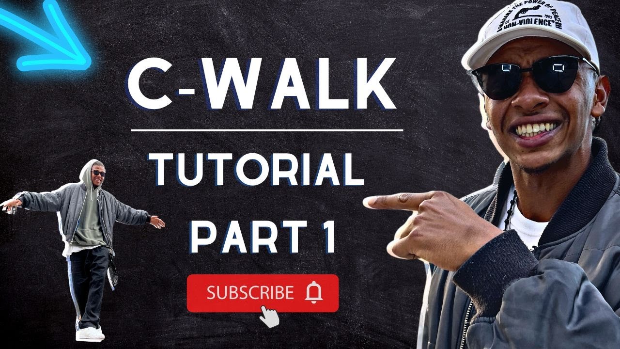 How to C-Walk (Clown Walk) Tutorial Part 1 (1/2) 