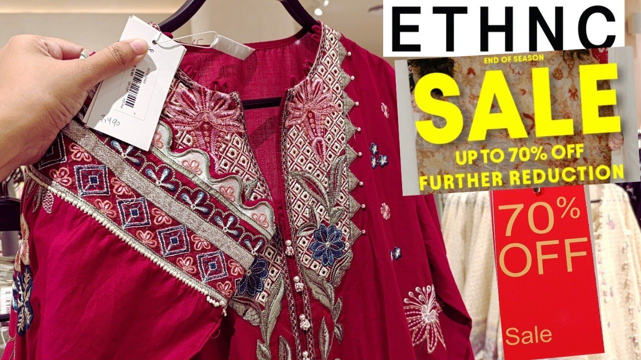 😱 Ethnic FLAT 70% & 50% OFF on Entire Collection 😱📣ethnic Sale 2025🔥♥️
