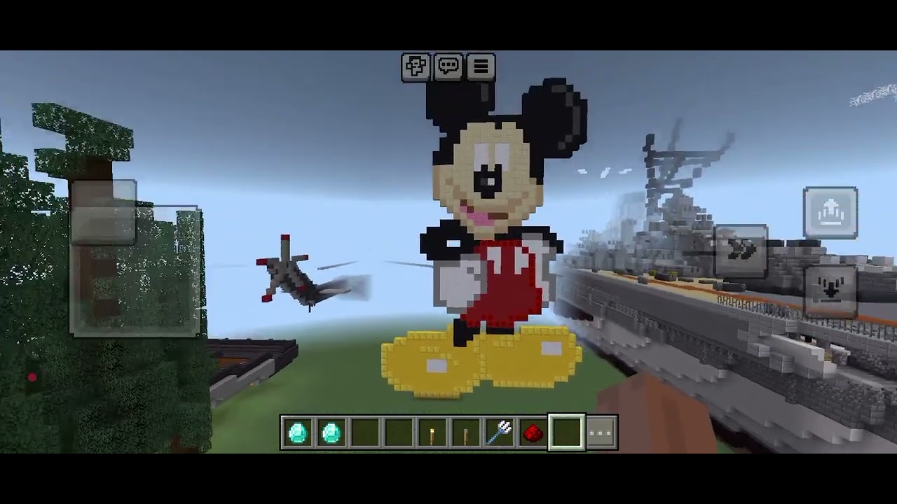 My buildings and my herobrine skin do youlike my buildings and skin
