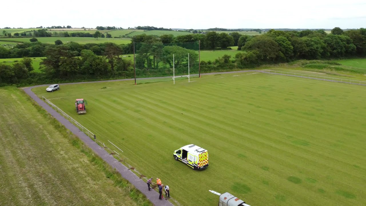 Carraig na bhFear GAA Club new pitch and walkway