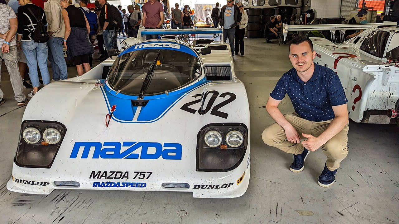 Mazda 757 - Einblick in den Wankel Prototyp