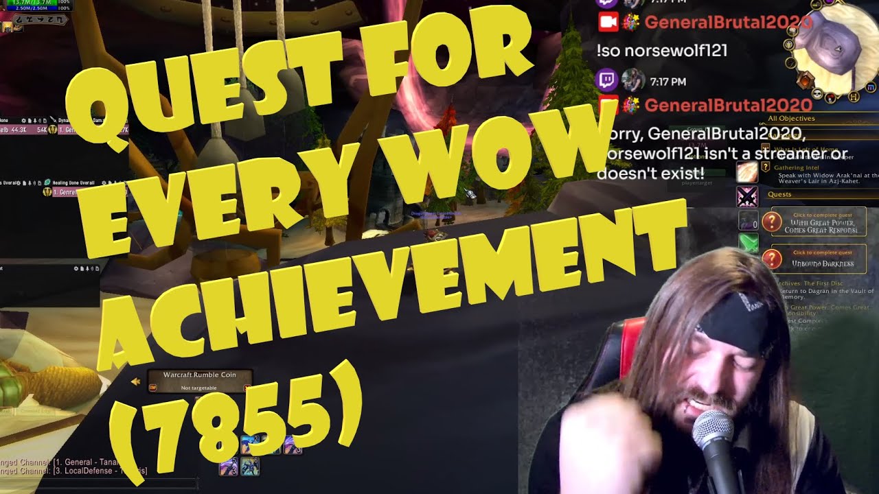 The Completionist | Completing Every World of Warcraft Achievement (7855)