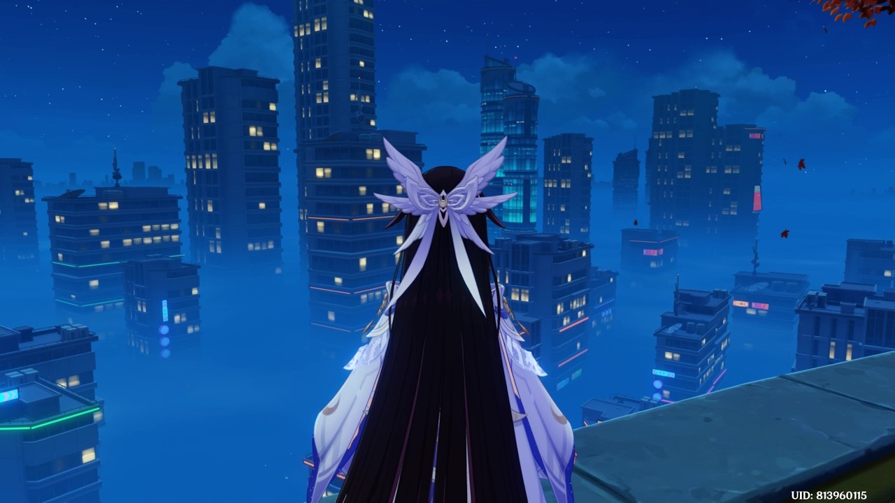 Why is there a modern city in Genshin Impact?