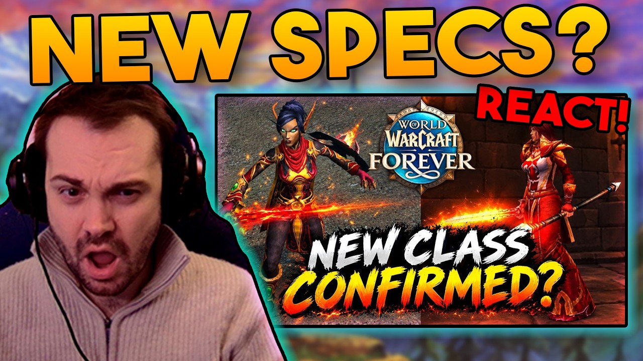Кто-то нашел НОВЫЙ СПЕК в WoW: Forever Beta, и это Боевой маг?