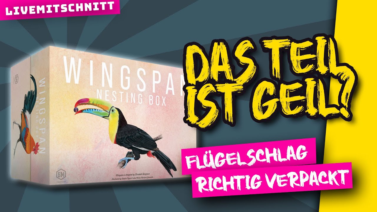 Flügelschlag 🪶 Nesting Box 🤑 So verpackst du Flügelschlag am besten! 
