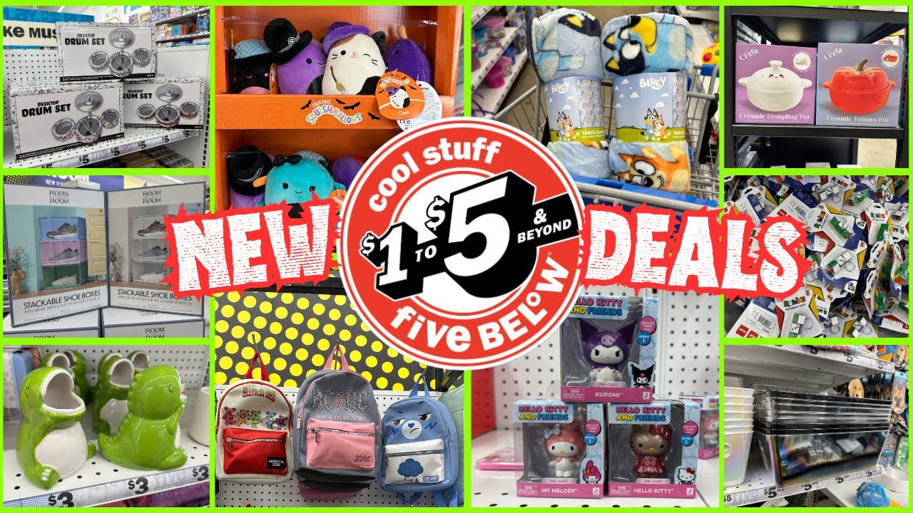 Five Below NEW Arrivals ✨✨ 5 Below New Finds🔥🔥 5 Below Shopping 🛍️ #fivebelowfinds
