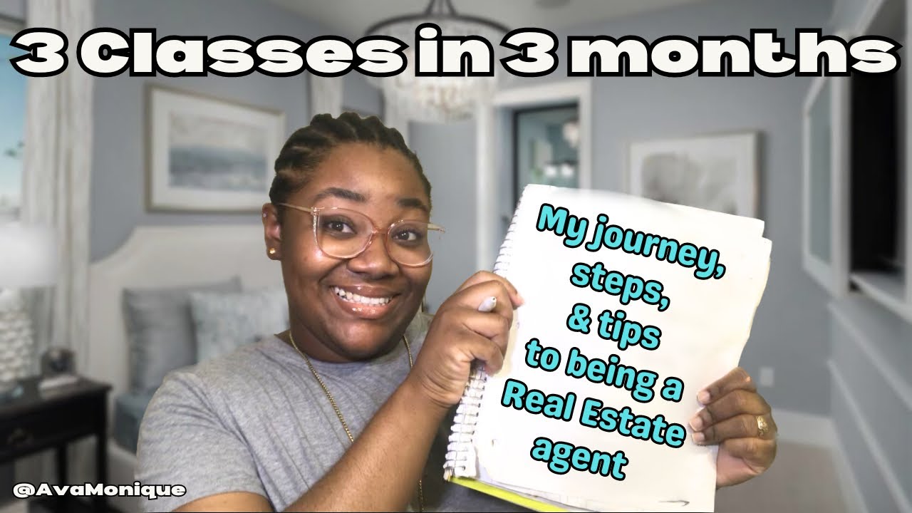 HOW TO GET YOUR REAL ESTATE LICENSE | Pre licensing courses + my journey + what to expect