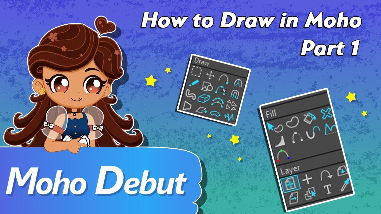 How to Draw in Moho Debut - Part 1