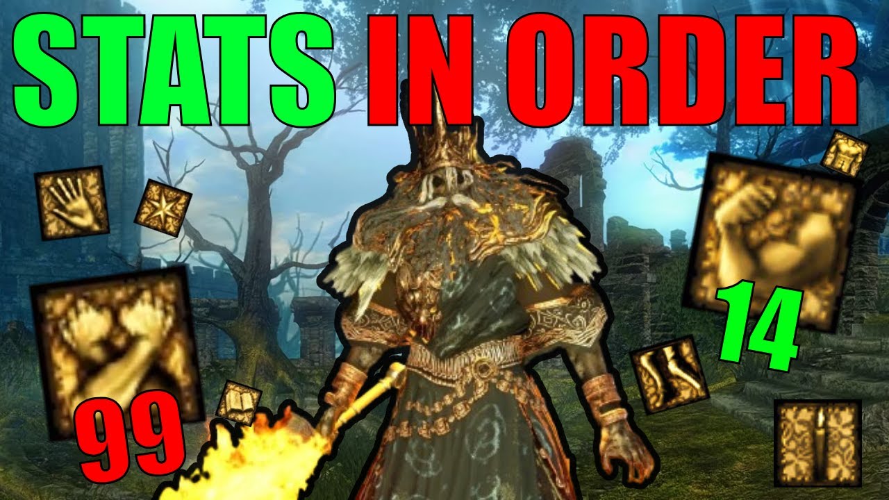 Can You BEAT Dark Souls While Leveling Stats IN ORDER??