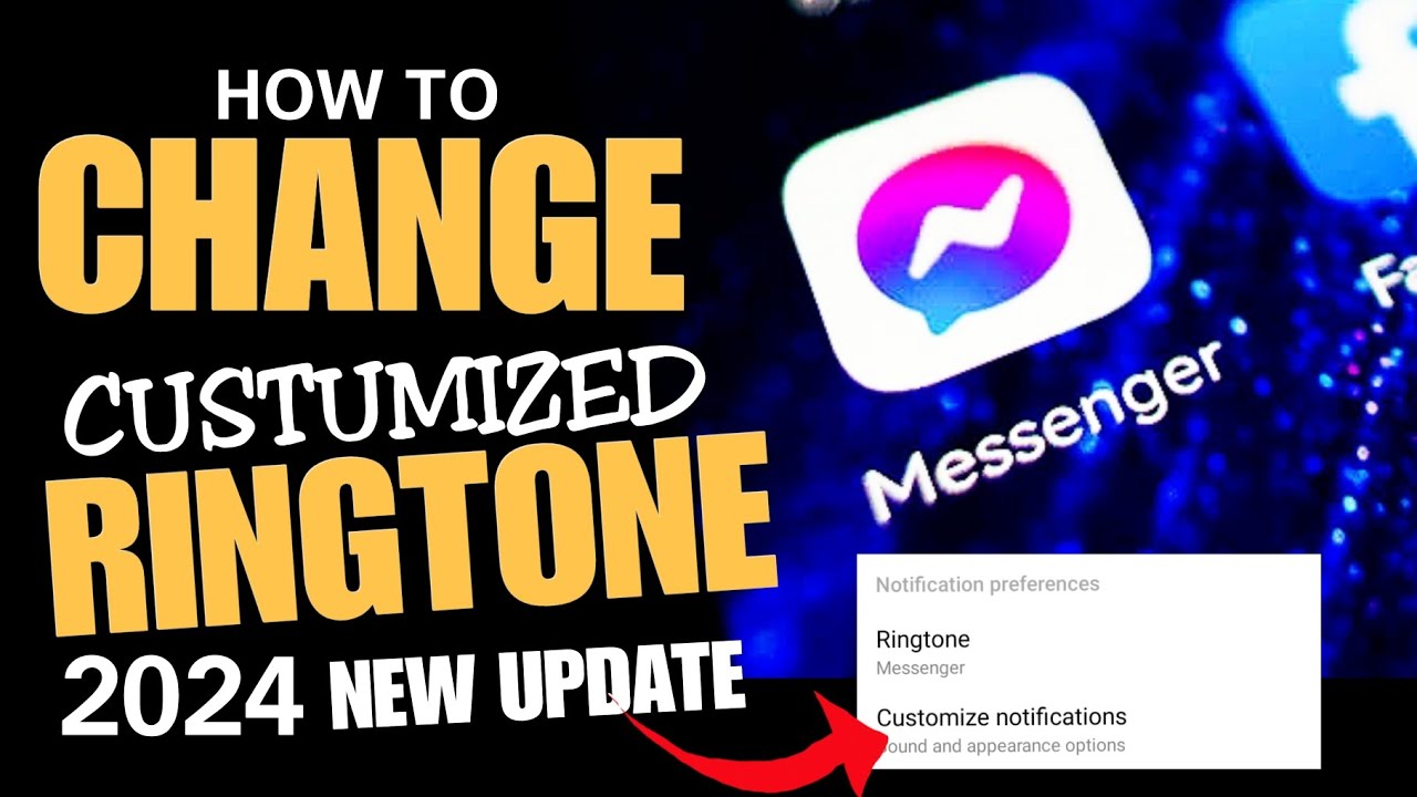 How to Change Messenger Ringtone 2024 New Update | Paano palitan ang ringtone ng messenger 2024