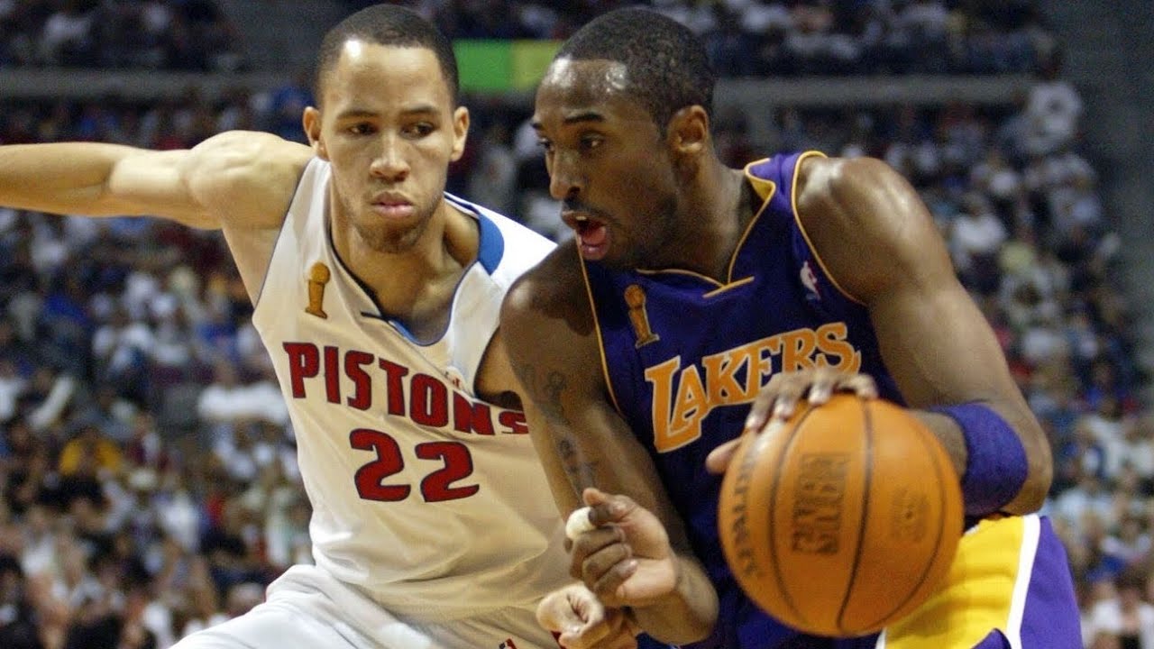 Kobe Bryant 2003-2004 Highlights- Last Year With SHAQ, AWFUL ENDING IN FINALS LOSS