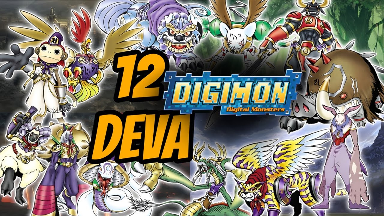 كل ما تحتاج معرفته عن الحراس ال12 الديفا - Digimon 12 Deva