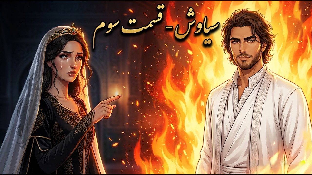انیمیشن سیاوش قسمت 3 - عبور از آتش! 🔥