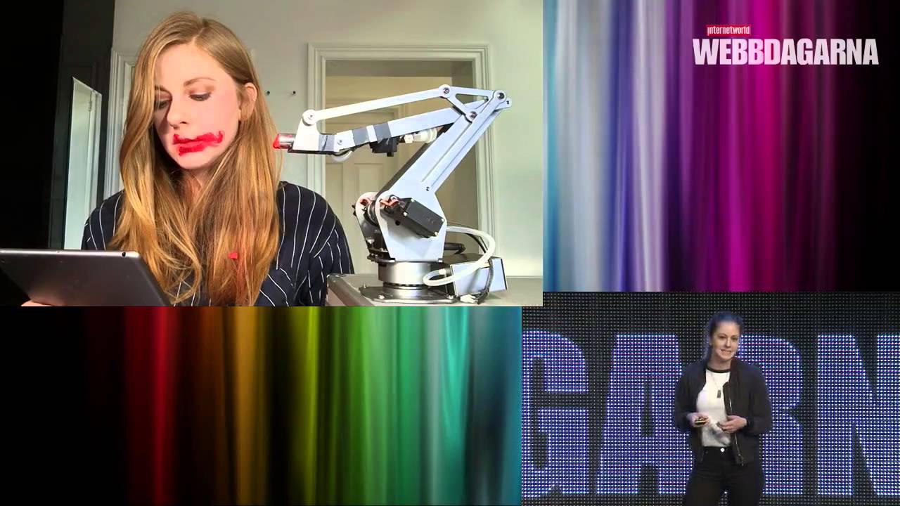 Simone Giertz, Webbdagarna 2016