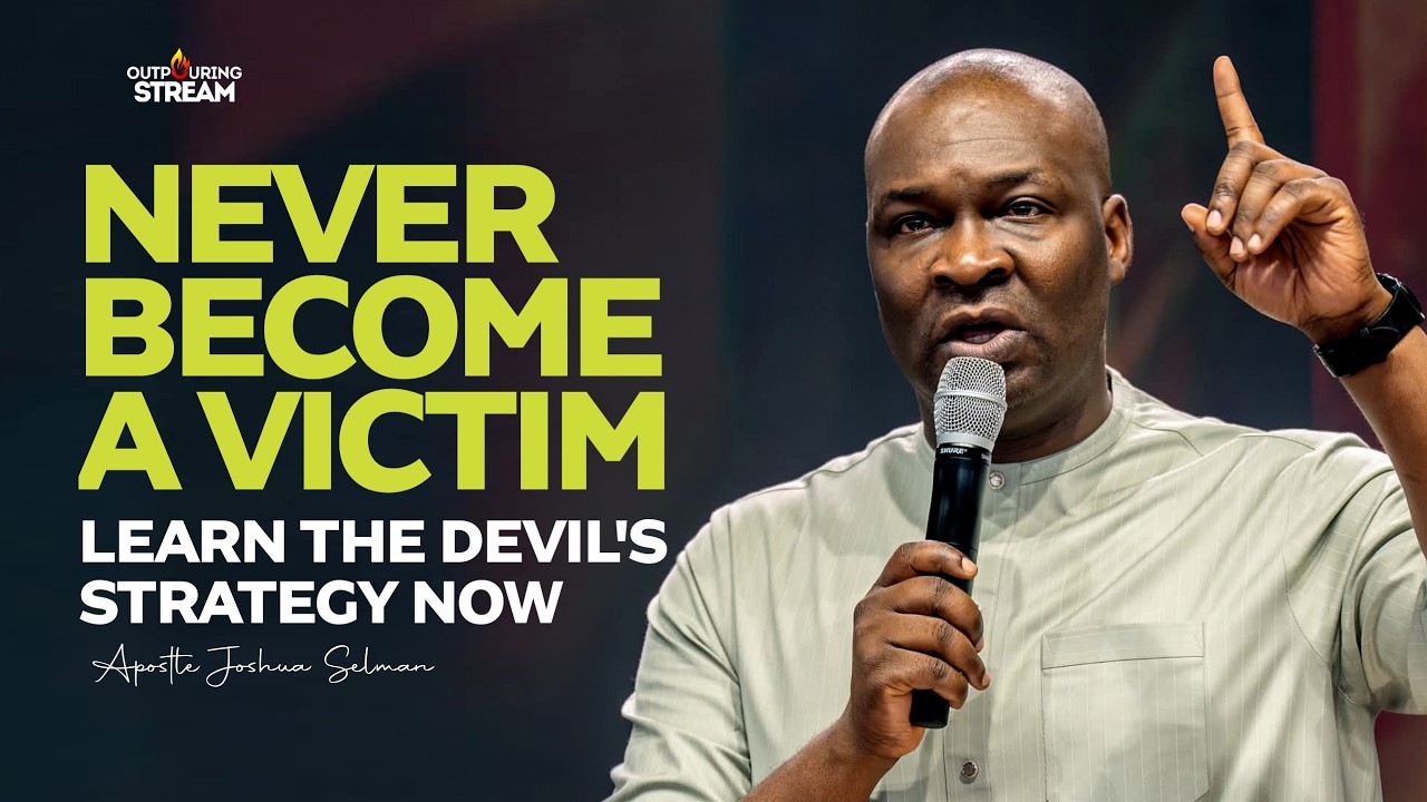 Refuse To Be a Victim, Learn This Strategy NOW - Apostle Joshua Selman