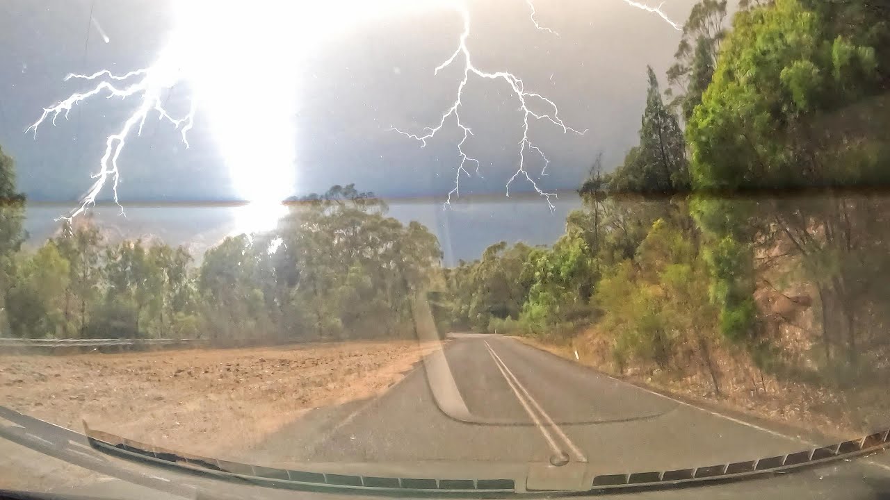 Chasing a Severe Storm in the Jungle- Intense Hailstorm- Near Rylstone NSW- 10th December 2025