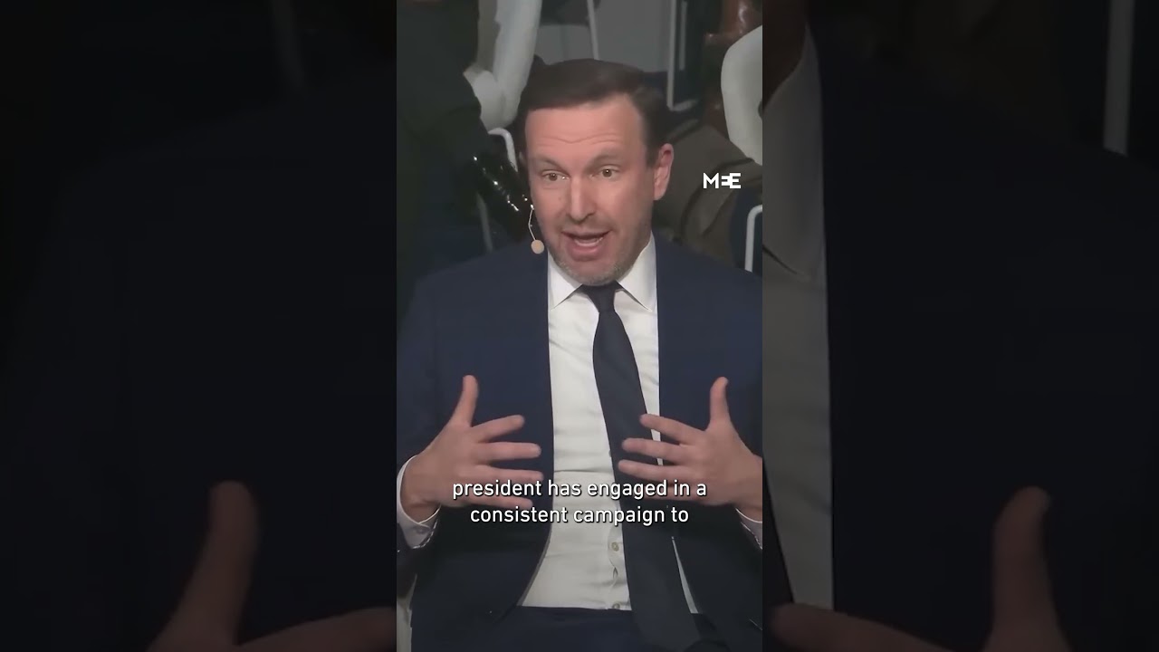 US Senator Chris Murphy criticises US strategy in Gaza