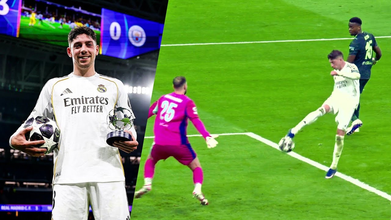 Fede Valverde vs Man City (Home) - Hat Trick & MVP
