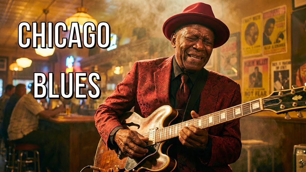 Chicago Blues Bar Night | Classic Electric Blues Heat