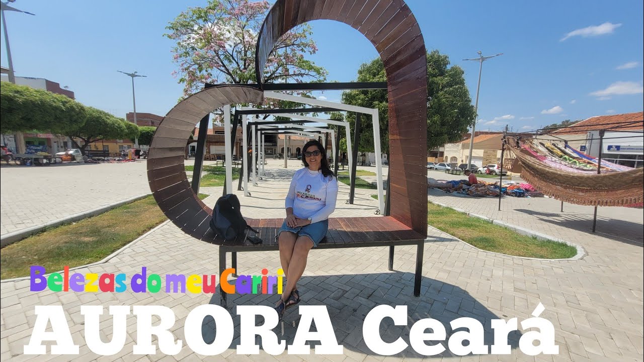Aurora Ceará  Belezas do Meu Cariri. Centro da cidade e feira livre 02 .09.23